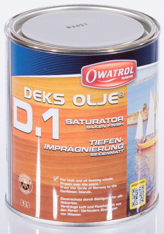 Owatrol Deks Olje D1 Transparenter Wetterschutz für Holz/Holzsüllränder