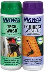 Nikwax  Set Tech-Wash mit TX.Direct Waschmittel mit Imprägnierung für Gore-Tex® AKTION!