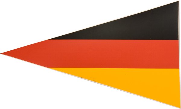 Aufkleber: Deutschland-Wimpel