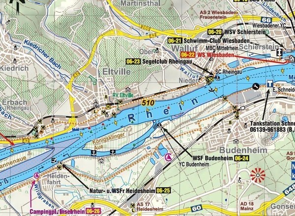 Wassersport Tourenatlas TA3 Rhein-Mosel 1.Auflage 2016