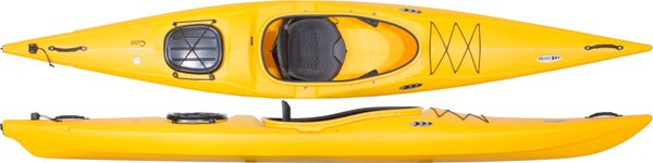 Prijon Custom Line 430 HTP Solo-Kayak yellow
