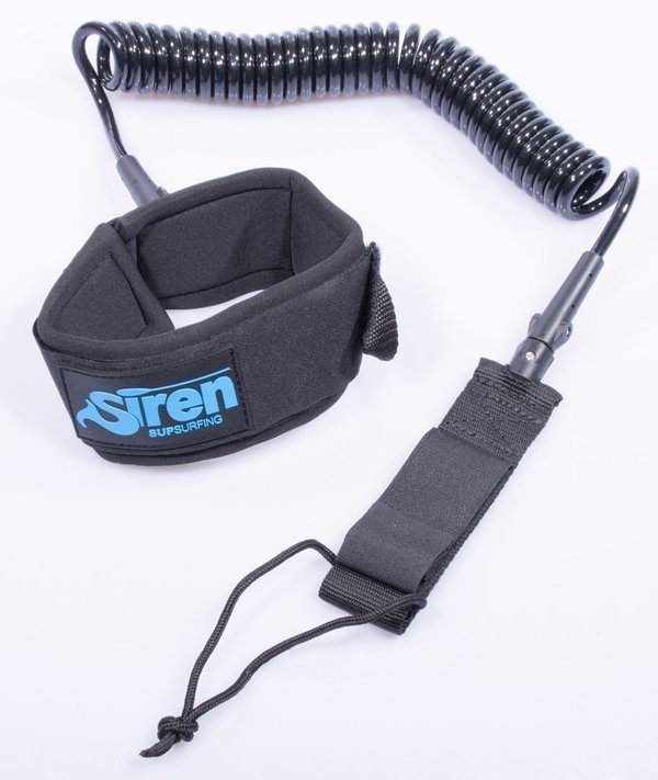 Siren Coiled SUP Leash for Knee or Leg