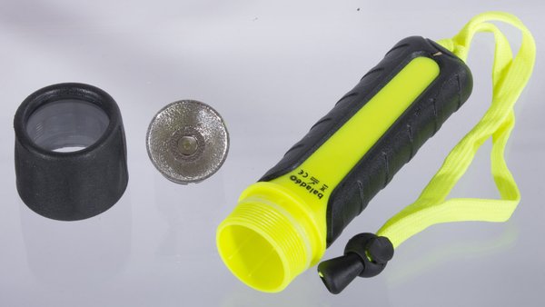 Baladeo Taschenlampe 100m tauchdicht für 4x AA Batterien