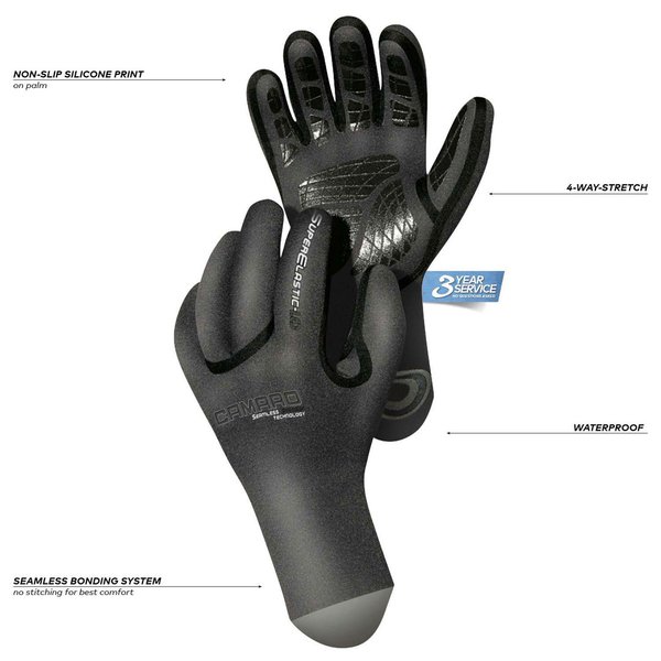 Camaro Seamless Bonding Neoprene-Handschuh 3mm