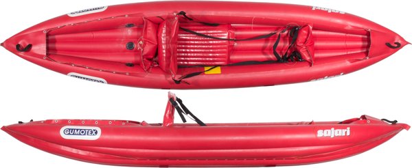 Gumotex Safari Inflatable Solo-Kayak - used by Customer